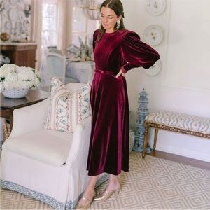 Antonio Melani x Nicola Bathie Helen Velvet Dress.